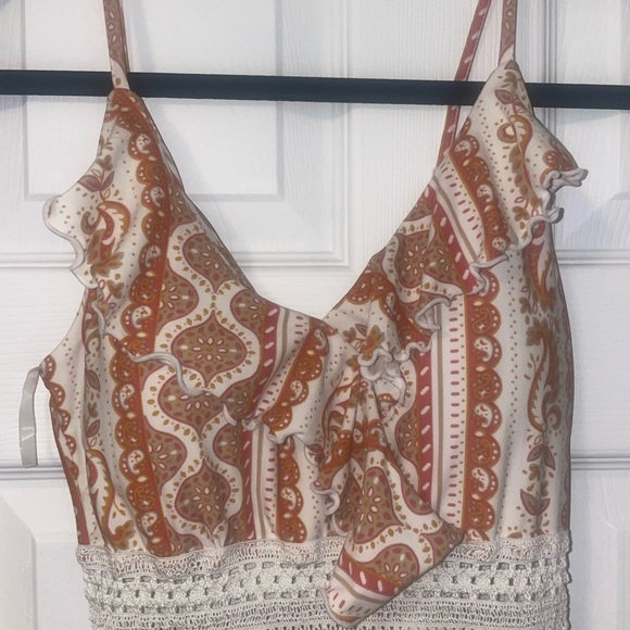 stunning maxi dress with shorts/open front worn once! - Picture 3 of 10